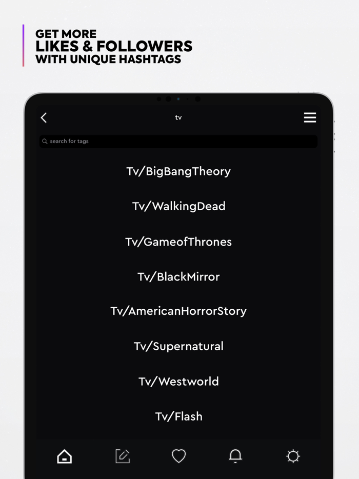 Hashtag Generator - Tage App