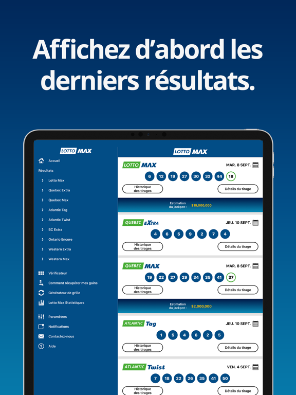 Screenshot #4 pour Lotto Max