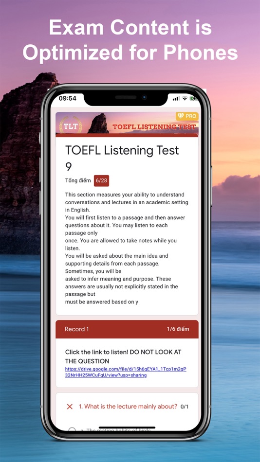 #4. EZ Test - TOEFL® Speaking (iOS) โดย: Nhat Xuan