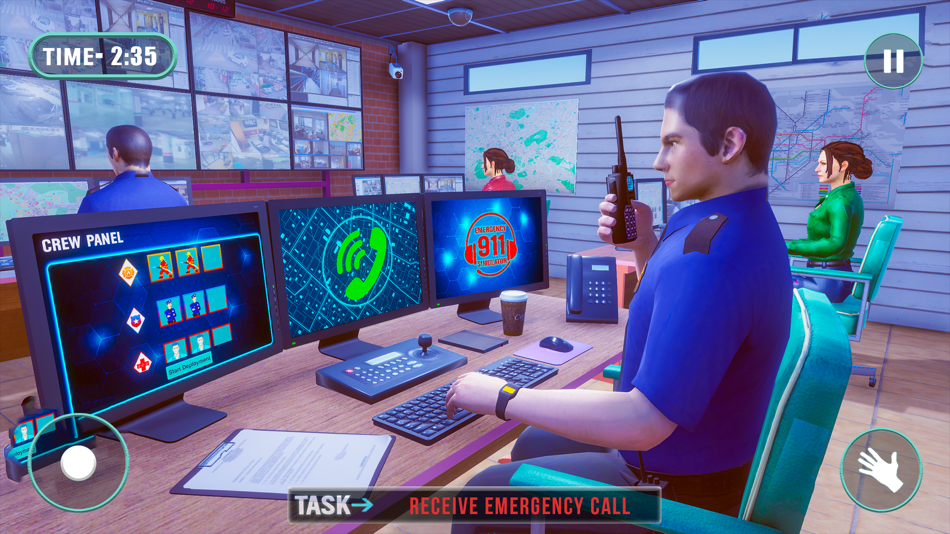 911 Emergency Dispatcher sim - 1.1.0 - (iOS)