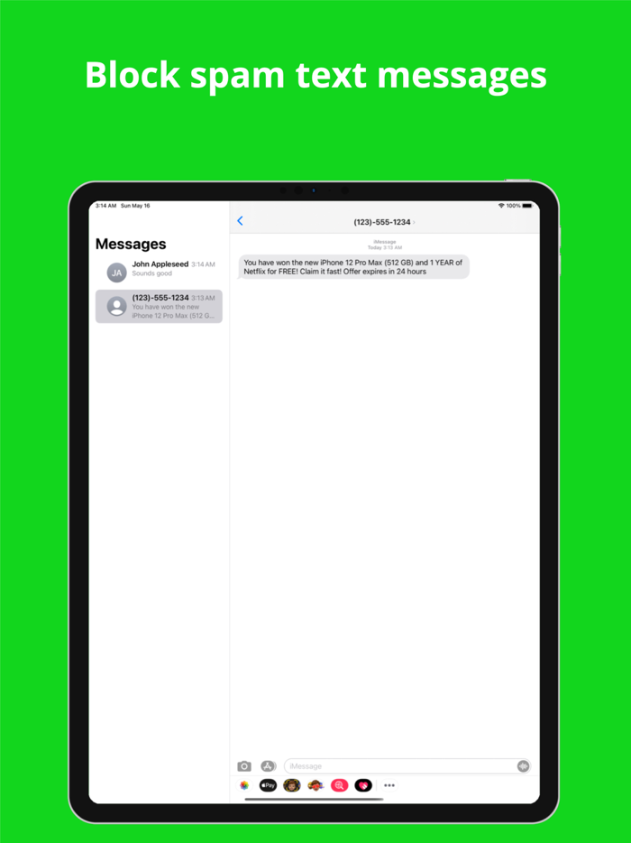 Dont Text Block Spam Texts
