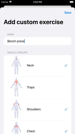 Game screenshot Trenu - Track workouts hack