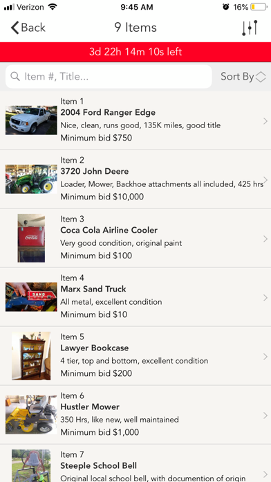 Midwest Auctions Screenshot