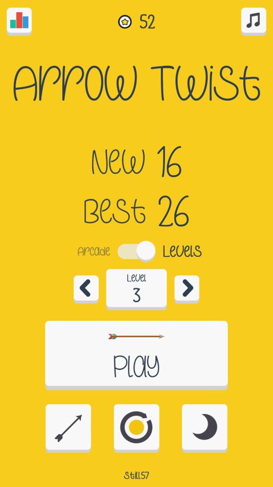 #5. Arrow Twist (iOS) Podle: Still57