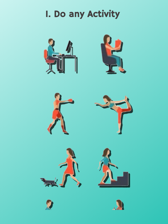 Habits of Health Daily Tracker iPad screenshot 1 - Health & Fitness app