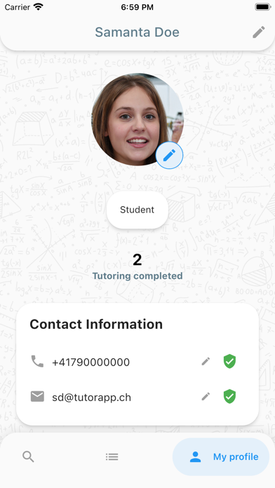 Tutorapp Screenshot