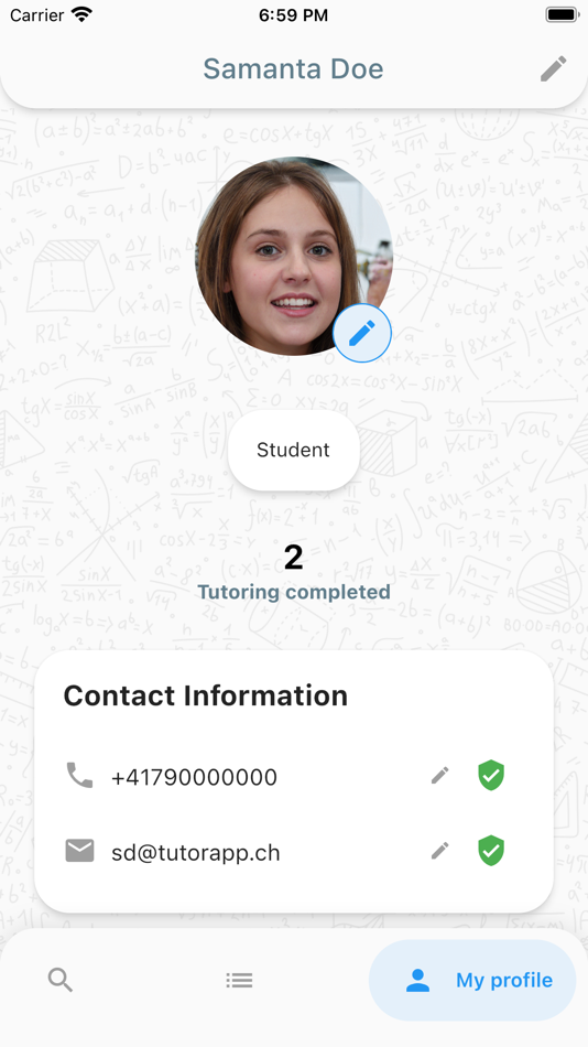 #4. Tutorapp (iOS) 由: Maxime Chantemargue