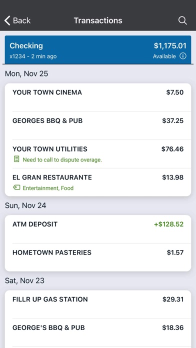 Slovenian Savings and Loan Screenshot