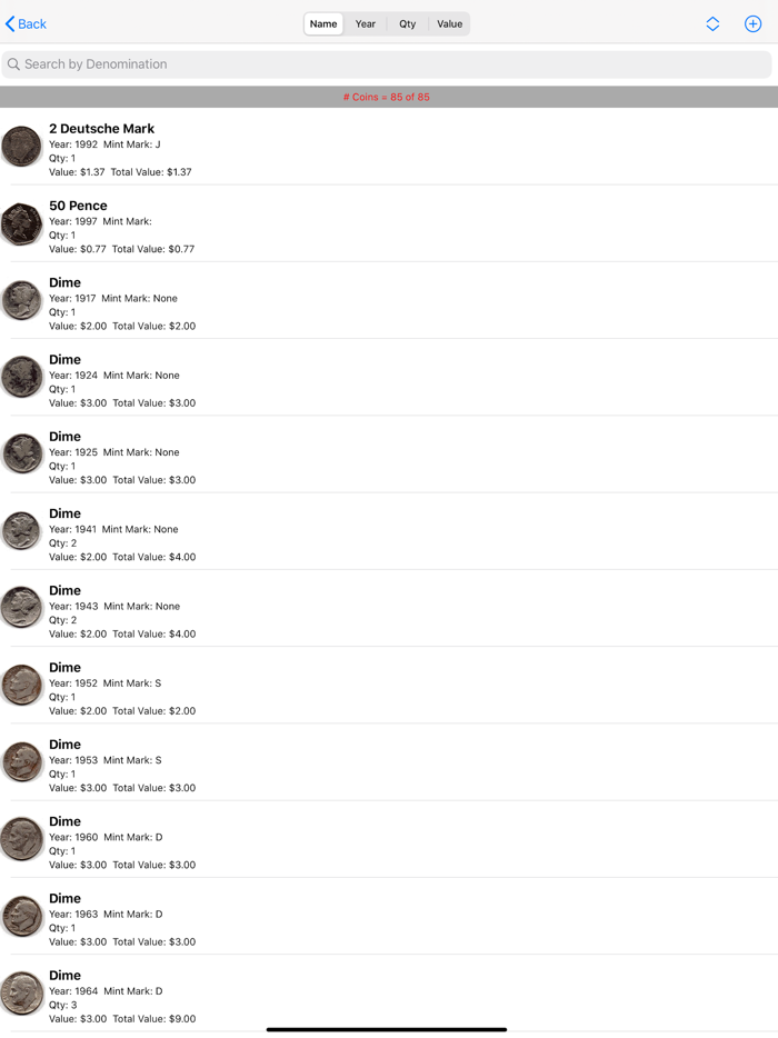 My Valuable Coin Collection