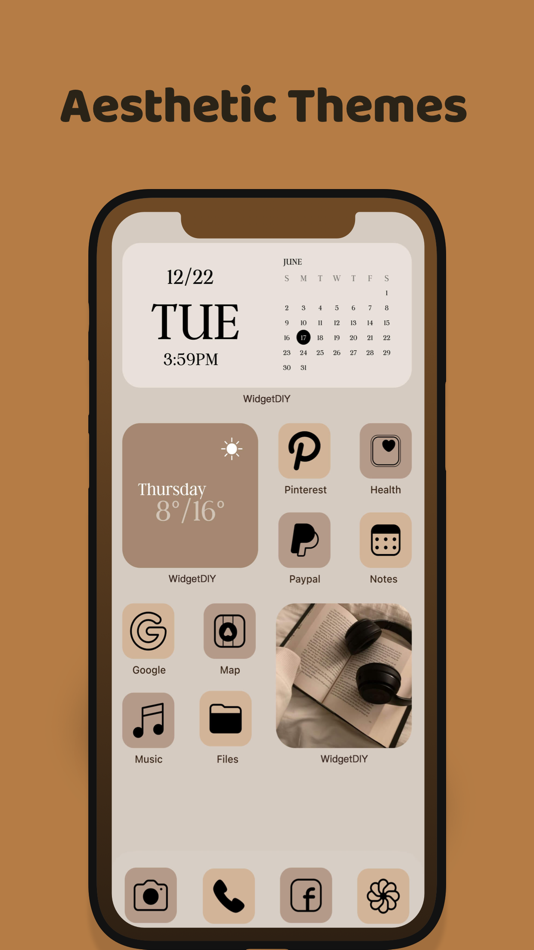 #1. WidgetDIY:Themes,widget, Icons (iOS) 由: yangzhou guangying network technology co ltd