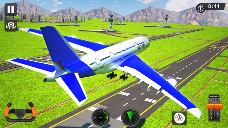 US Airplane Pilot Flying Games screenshot-8
