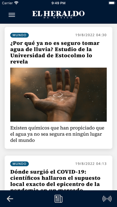 El Heraldo de México Screenshot