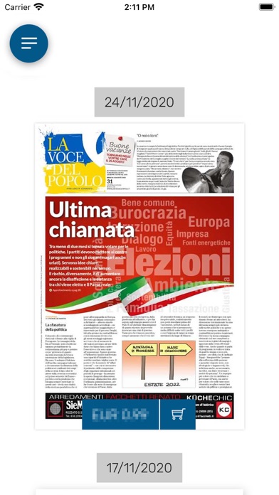 La Voce del Popolo Screenshot