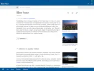 Blue Hour, Sun, Moon, Weather ipad bilder 3