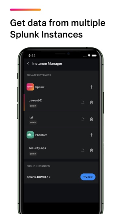 Splunk Mobile Screenshot