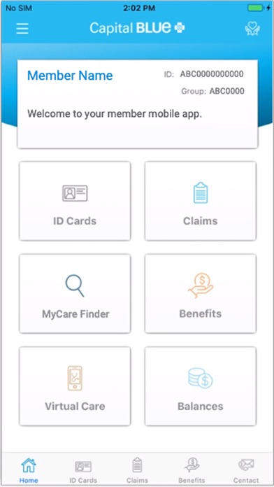 Capital Blue Cross Screenshot