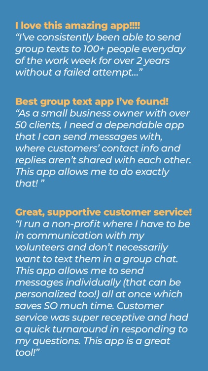 Group Text: Mass Text Message screenshot-7
