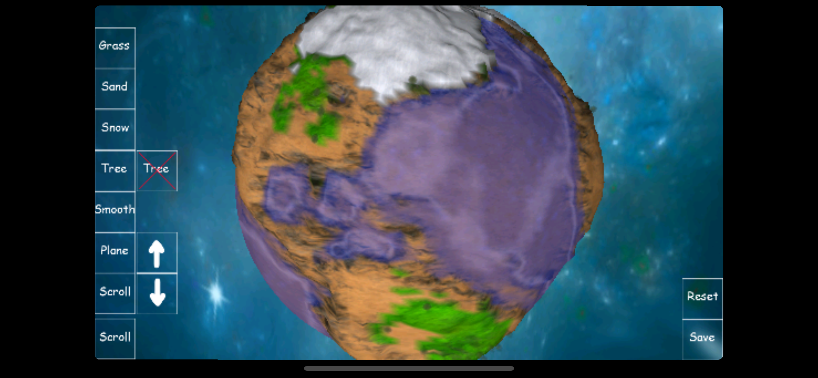 Design Your Own Space Planet
