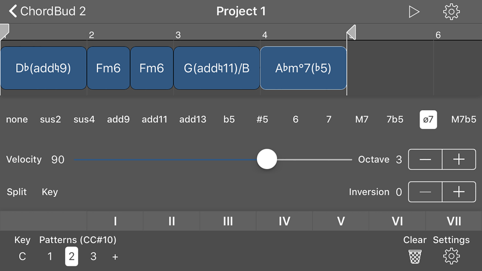 #7. ChordBud 2 AUv3 MIDI Sequencer (iOS) 由: Cem Olcay