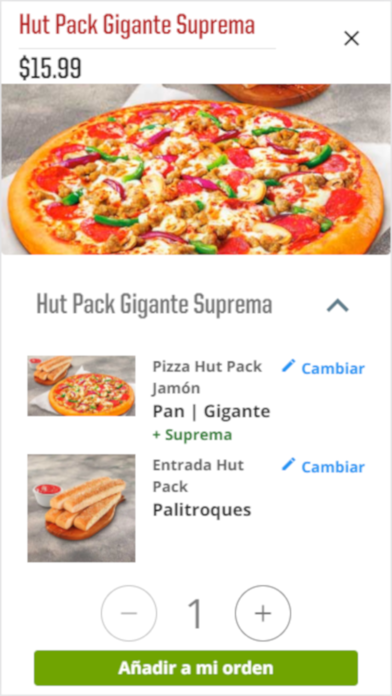 Pizza Hut El Salvador Screenshot 2 - AppWisp.com Pizza Hut El Salvador Screenshot 2 - AppWisp.com