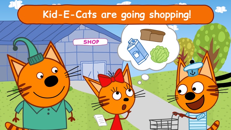 Kid-E-Cats: Supermarket Game! screenshot-0