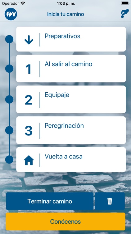 Rezandovoy en camino