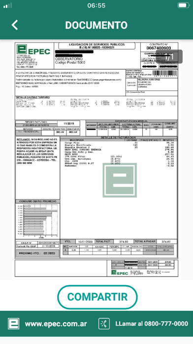 Epec Móvil Screenshot