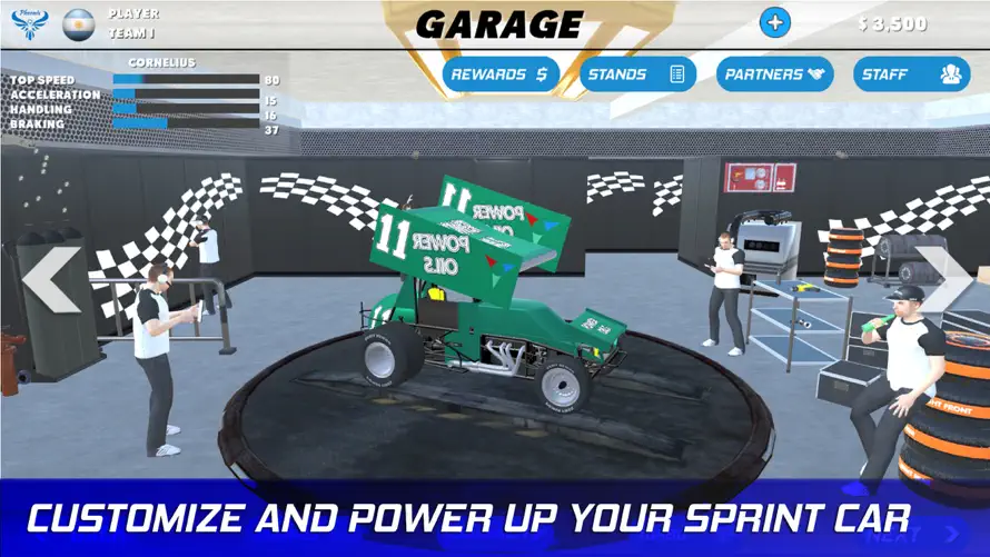Outlaws Racing - Sprint Cars screenshot 3