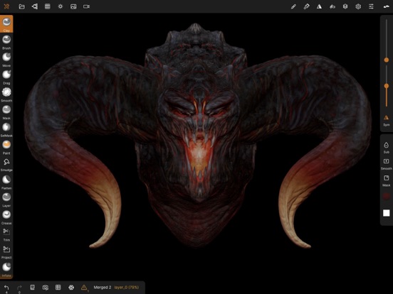 Screenshot #6 pour Nomad Sculpt