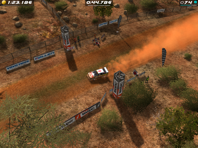 Skärmdump av Rush Rally Origins