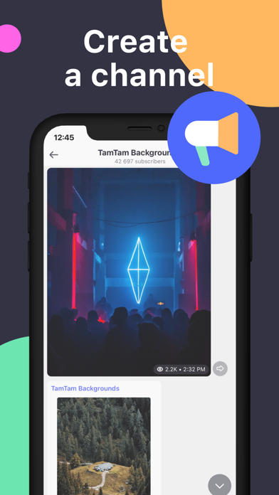 TamTam Messenger & Video Calls Screenshot