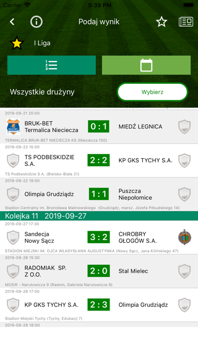 Screenshot #3 pour Podaj Wynik