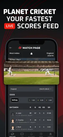 Game screenshot Planet Cricket - Live Score mod apk