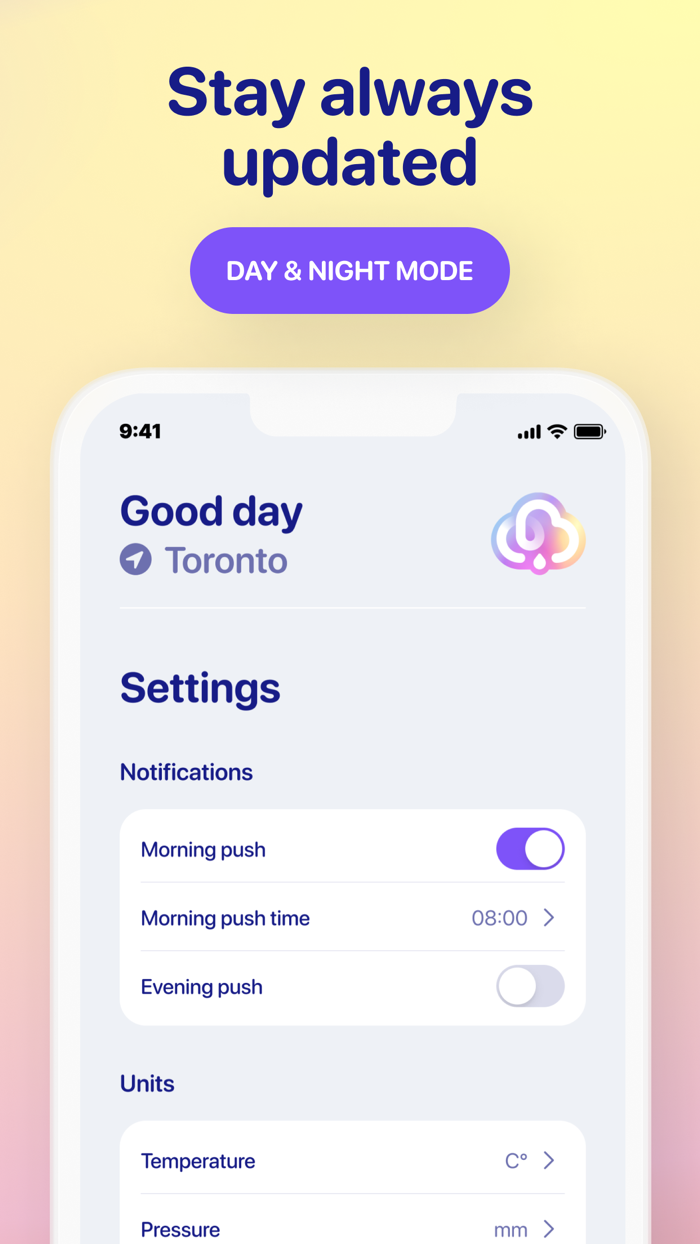 Weather and Health Live Forecast