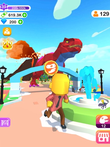 つくれ！恐竜の島-テーマパーク 経営シミュレーションゲームのおすすめ画像1