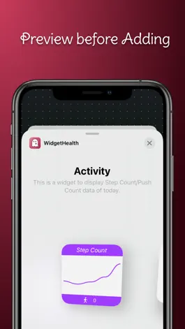 Game screenshot WidgetHealth - Widget & Health apk