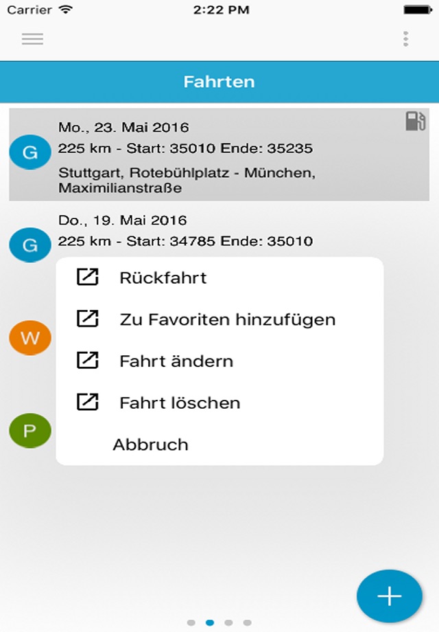DriversLog NT Fahrtenbuch screenshot 4