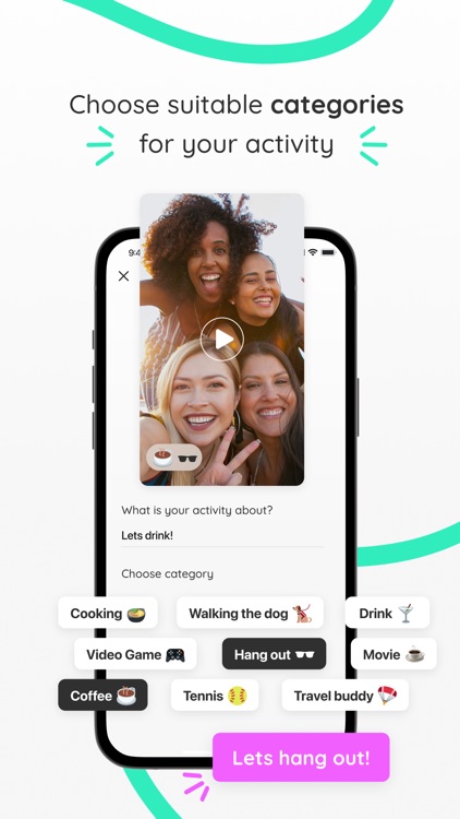 Sponty: Spontaneous gatherings