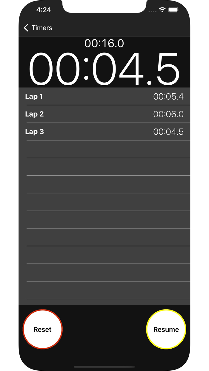 Intervals Timer