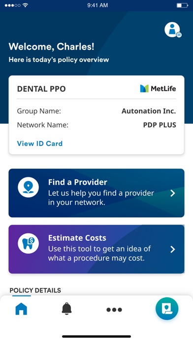 MetLife US App Screenshot