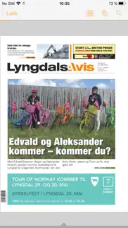 lyngdals avis eavis iphone screenshot 2