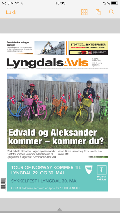 Lyngdals Avis eAvis Screenshot