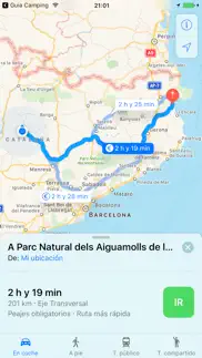 guia camping iphone capturas de pantalla 3