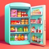 冷蔵庫塗りつぶし: 整理と 整頓ゲーム冷蔵庫 - iPhoneアプリ