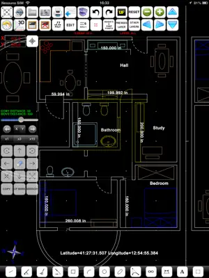 FingerCAD HD screenshot 1