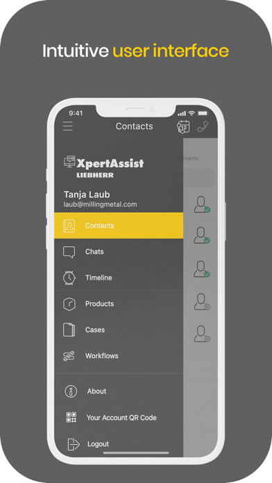 Liebherr XpertAssist Screenshot