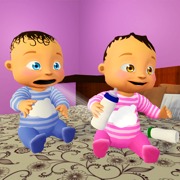 Newborn Twin Baby Mom Games 3D