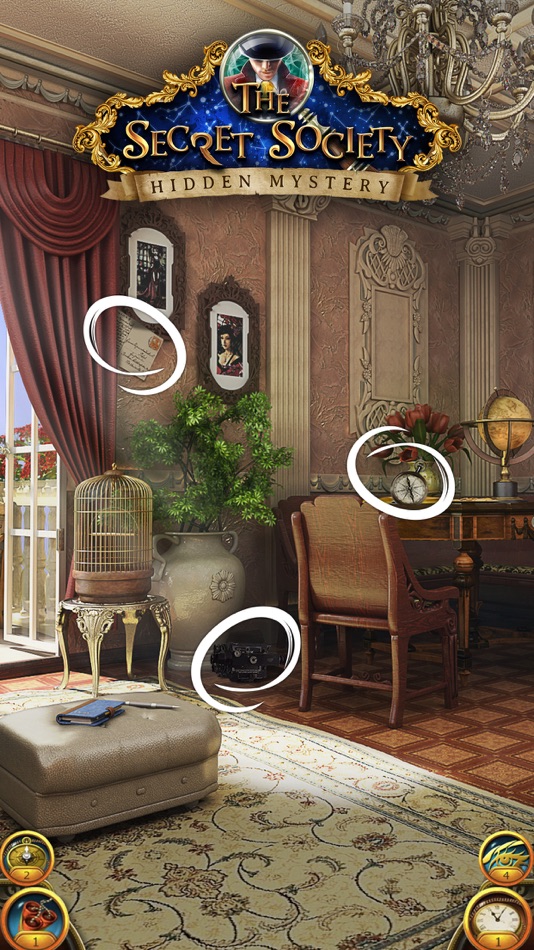 #1. The Secret Society: Mystery (iOS) di: G5 Entertainment AB