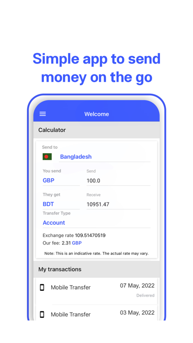 NationRemit: Money Transfer Screenshot