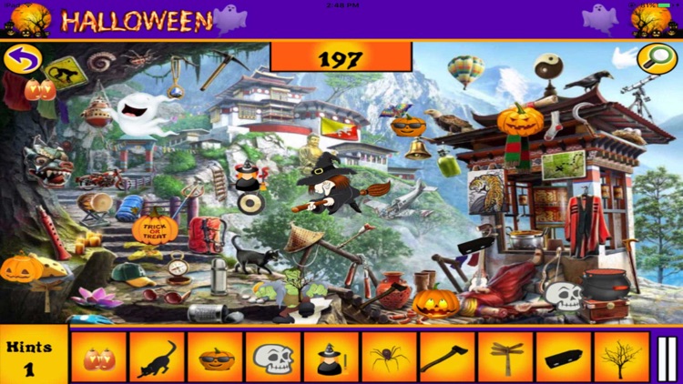 Halloween City Hidden Objects